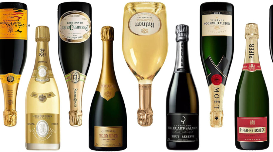 Champagne là sự hòa trộn hoàn hảo của 3 giống nho Pinot Noir, Pinot Meunier và nho Chardonnay